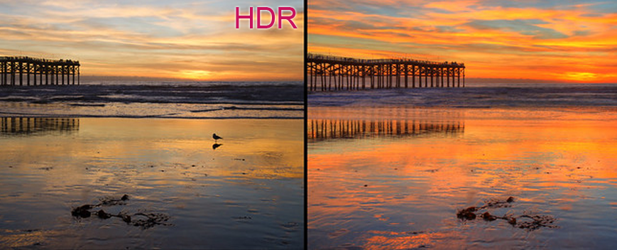 HDR LG TV